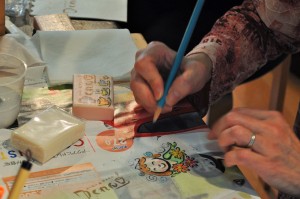 しあわせ文字絵